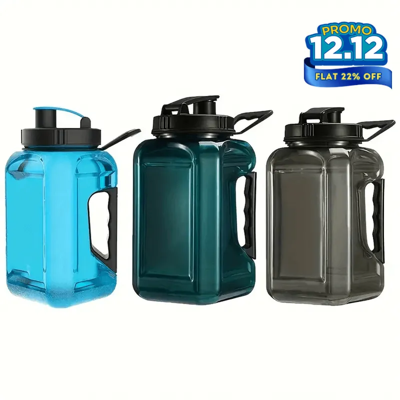 2.4L Large Capacity Water Jug - Grey