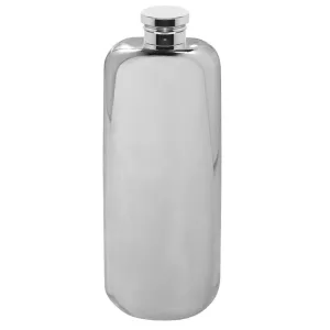 3oz Slimline Plain Pewter Hip Flask