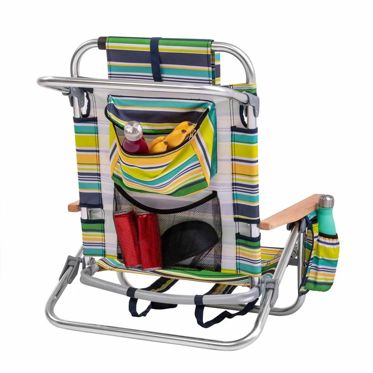 Backpack Beach Chair with Headrest