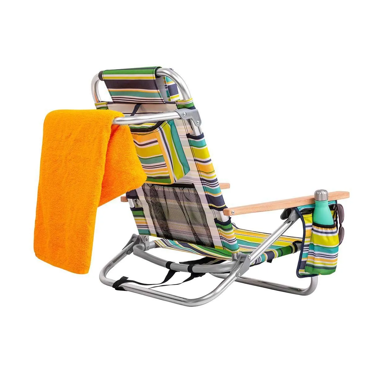 Backpack Beach Chair with Headrest