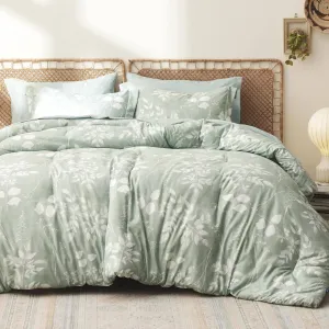 Bedsure Elegant Floral Comforter Sets