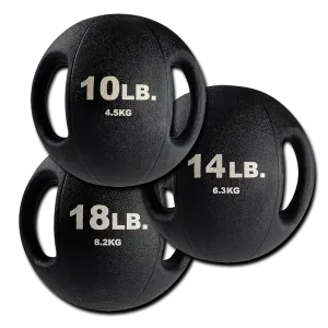 BODY-SOLID TOOLS DUAL-GRIP MEDICINE BALLS BSTDMB