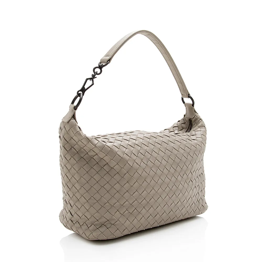 Bottega Veneta Intrecciato Nappa Small Hobo (SHF-15324)