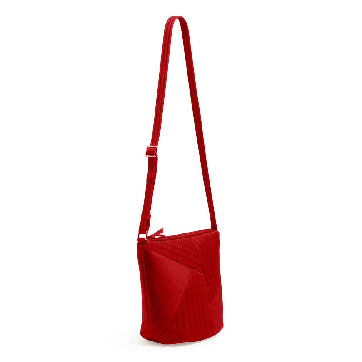 Bucket Crossbody Bag - Cardinal Red