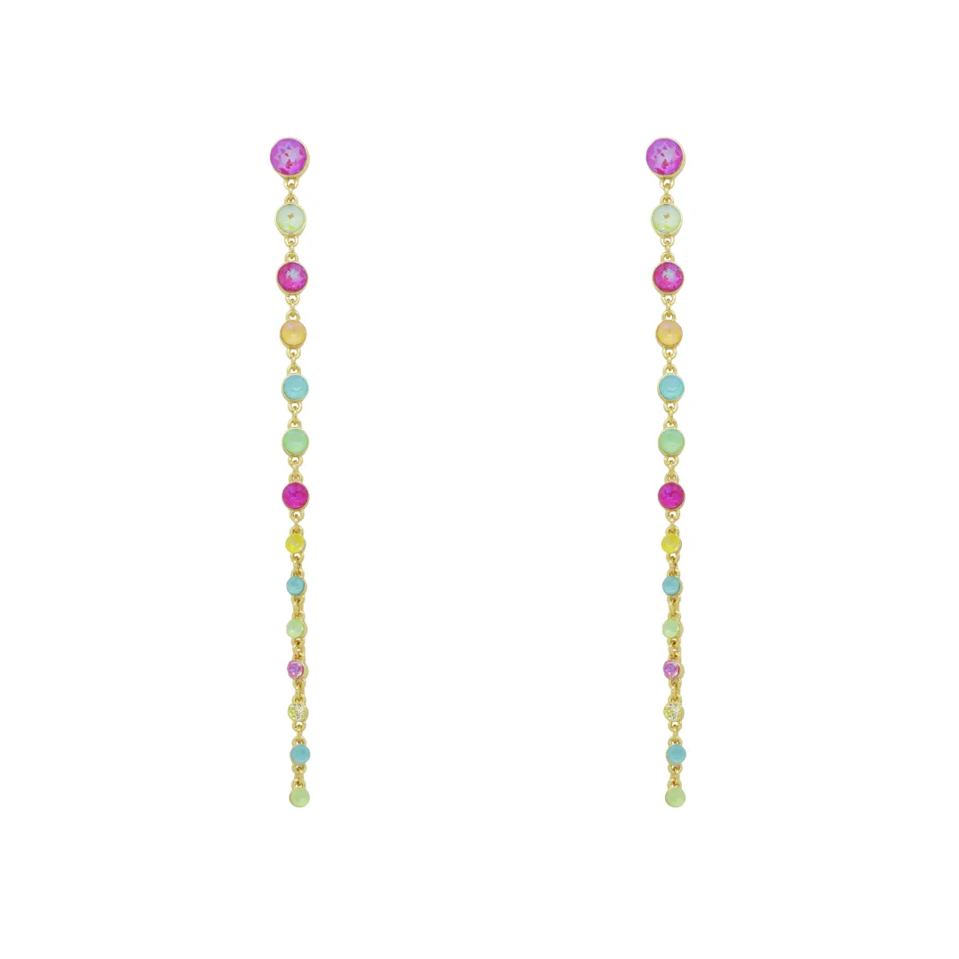 Crystal Cascade Earrings