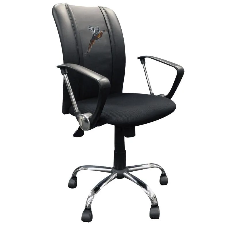 Curve Task Chair with Pheasant Flushing Logo