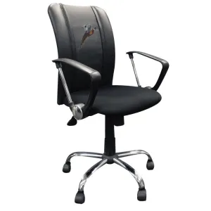 Curve Task Chair with Pheasant Flushing Logo