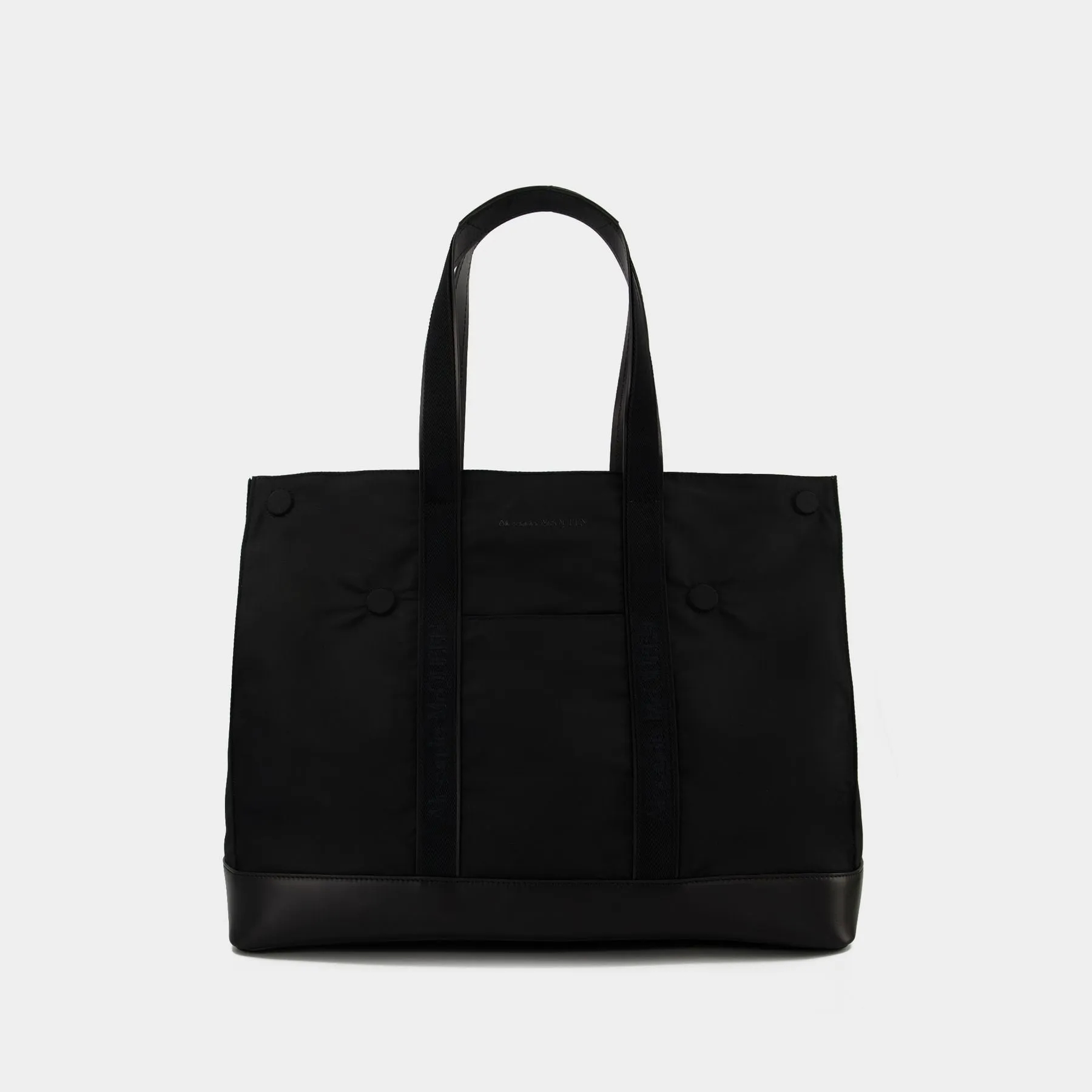 Demanta Tote Bag - Alexander Mcqueen -  Black - Synthetic