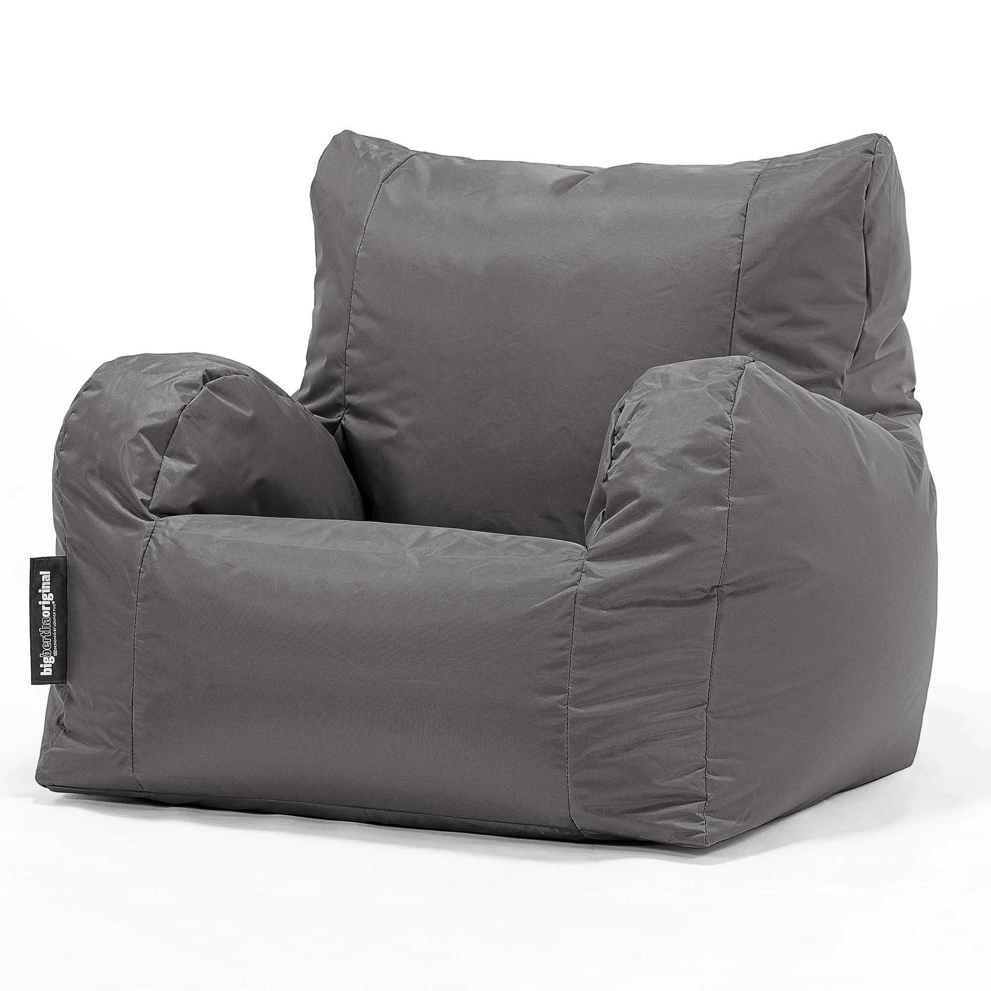 Garden Bean Bag Armchair - SmartCanvas™ Graphite Grey