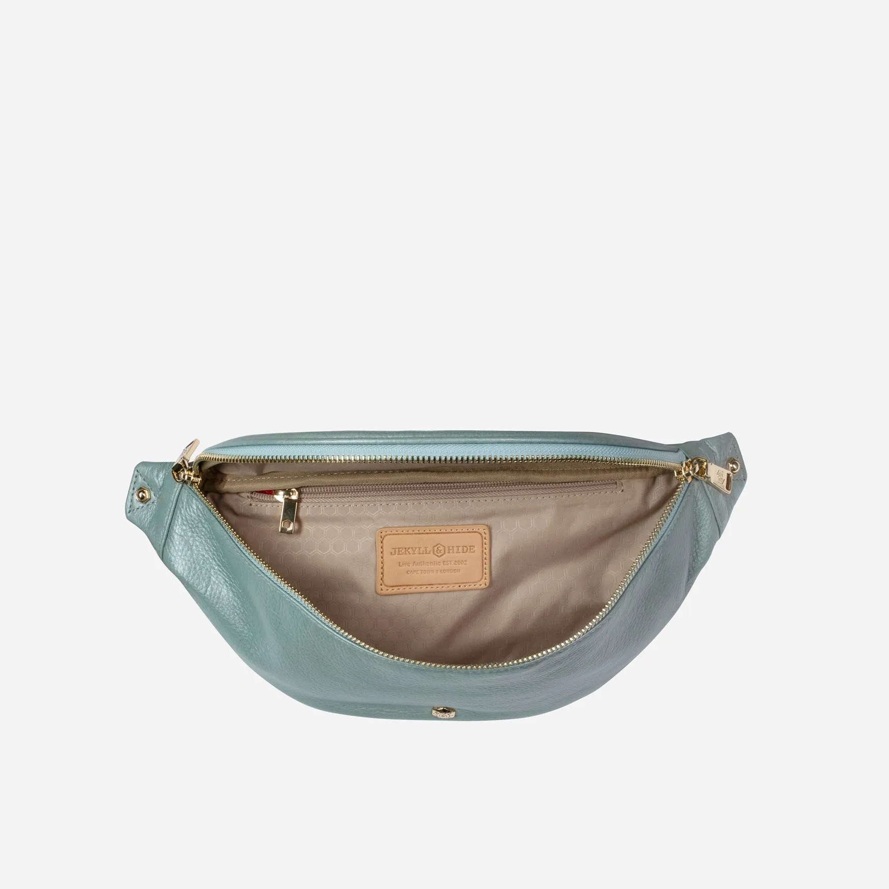 Geneva Ladies Leather Waist Bag