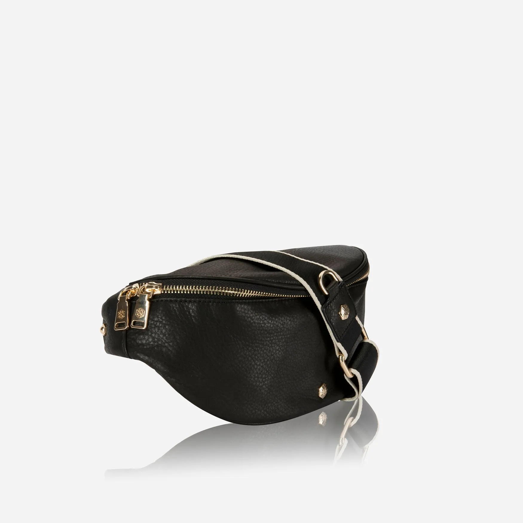 Geneva Ladies Leather Waist Bag