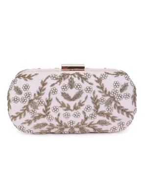 Graceful Pink Clutch Bag