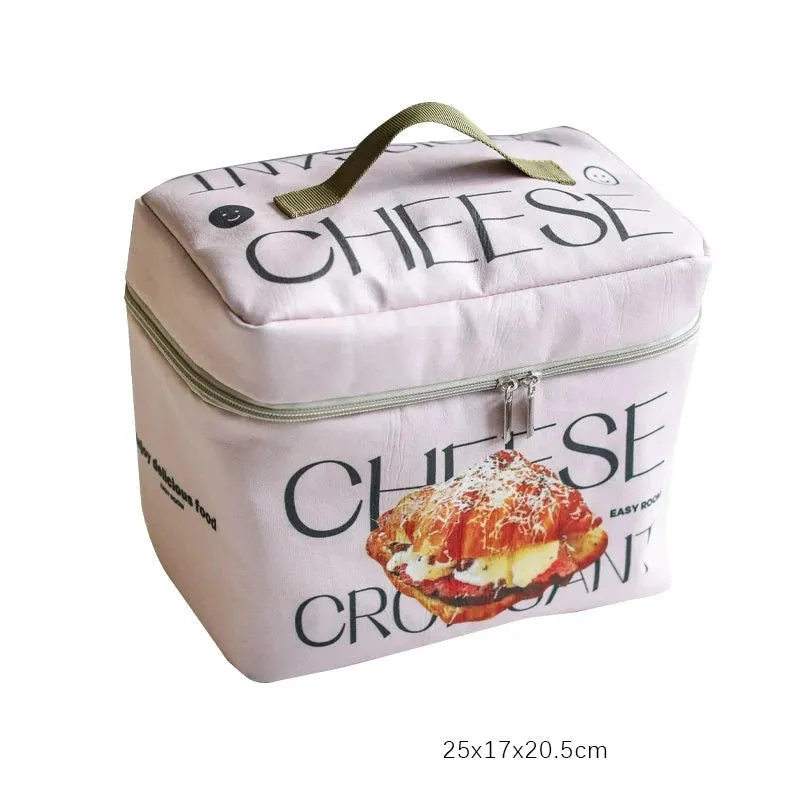 Large-Capacity Insulated Bento Bag - Portable Lunch Bag