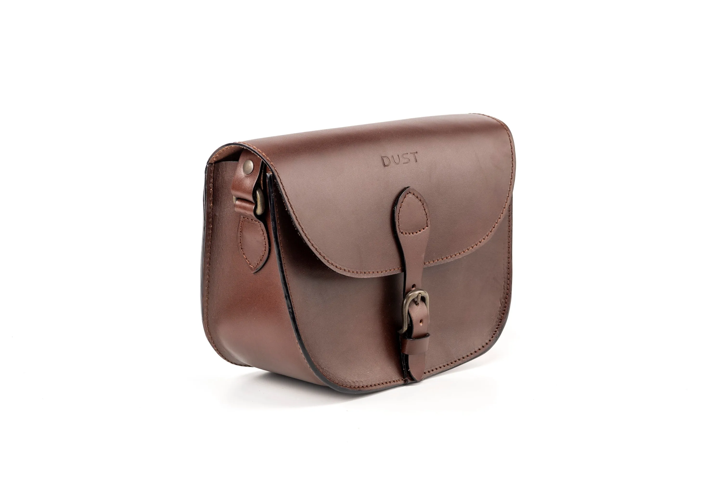 Leather Bag Dark Brown Princeton Collection