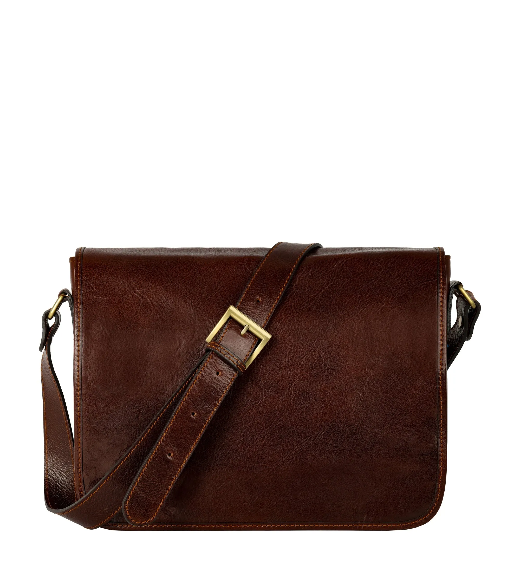 Leather Messenger Bag – The Stranger