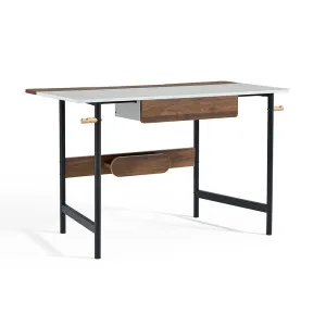 LIAN Walnut Grey, Computer and Office Desk