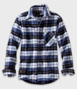 Lightweight Fitted Flannel Shirt - Campbell