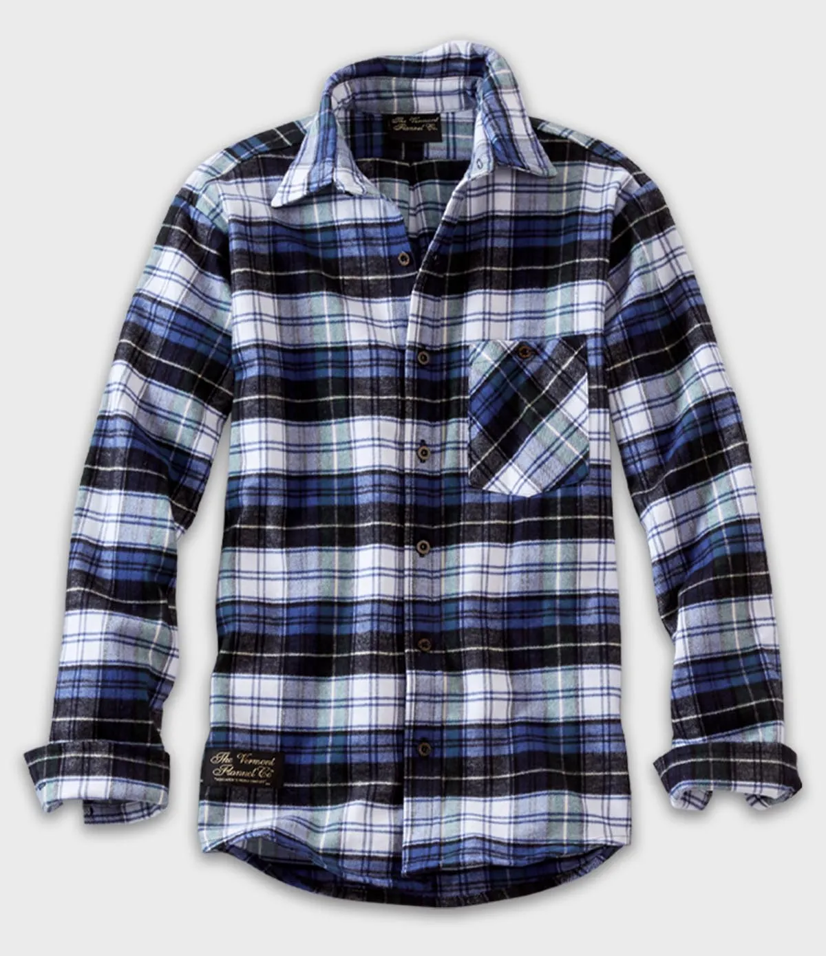 Lightweight Fitted Flannel Shirt - Campbell