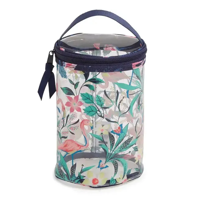 Lotion Bag - Flamingo Garden