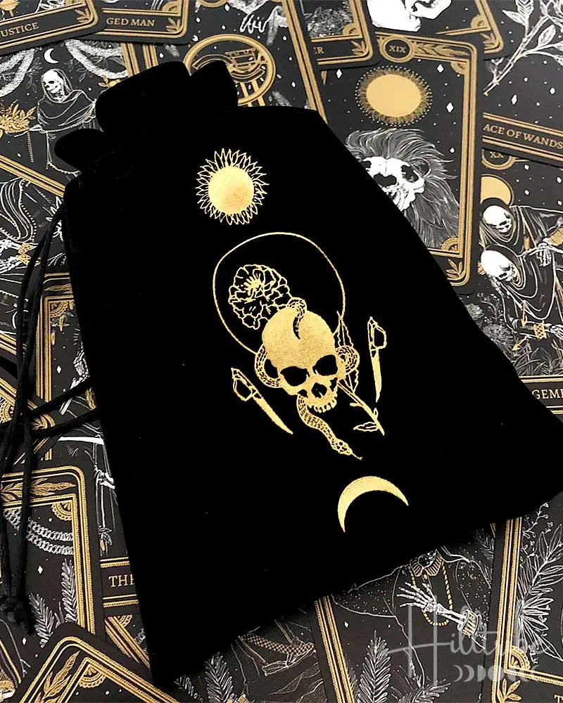 Marigold Night Tarot Velvet Tarot/Oracle Bag