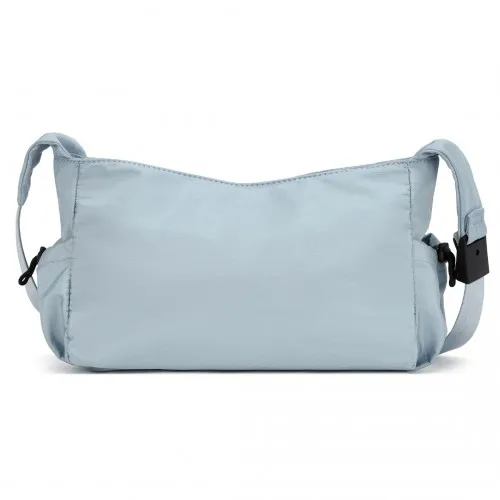 Miss Lulu Blue Ultra-Light Water-Resistant Crossbody Bag - Stylish & Practical for Urban Commutes