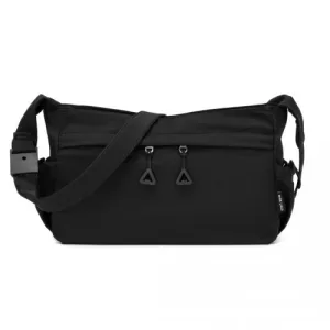 Miss Lulu Ultra-Light Water-Resistant Urban Casual Commuter Crossbody Bag - Black | Stylish & Practical