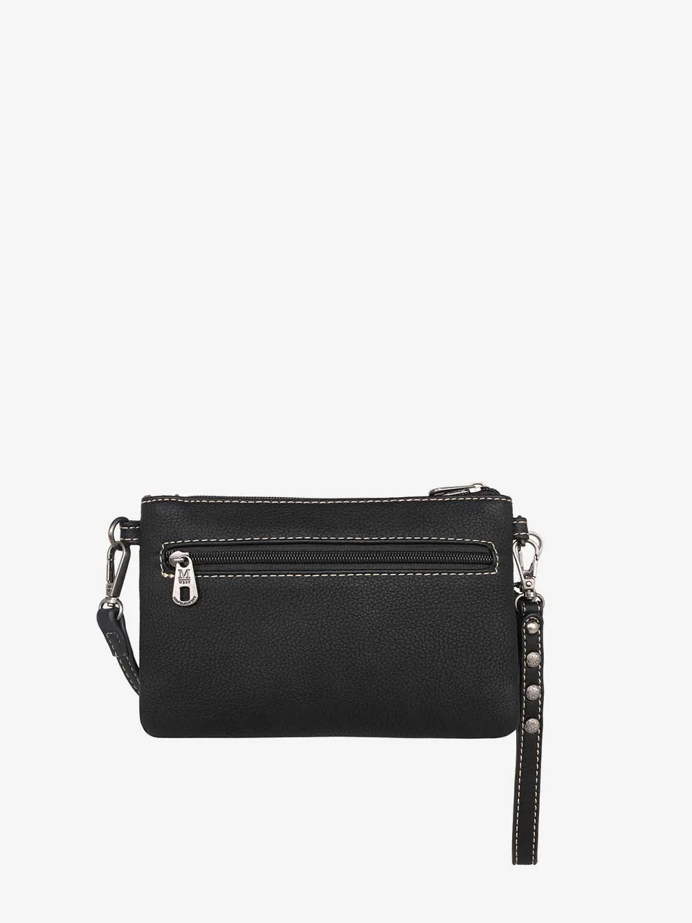 Montana West Concho Studs Crossbody Wristlet