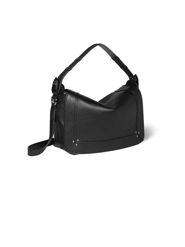 Pepito Medium Bag in Noir Silver