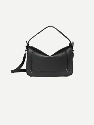 Pepito Medium Bag in Noir Silver