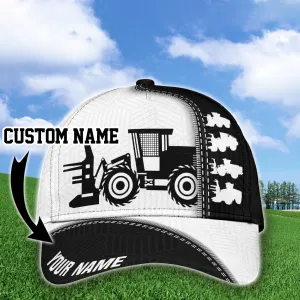 Personalized Wheel Feller Buncher Baseball Cap Hat For Men And Women, Wheel Feller Buncher Hat Cap