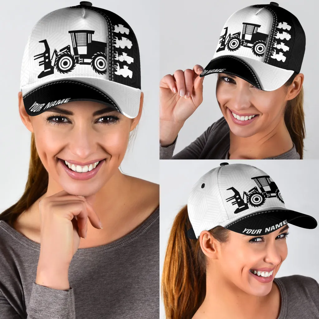 Personalized Wheel Feller Buncher Baseball Cap Hat For Men And Women, Wheel Feller Buncher Hat Cap