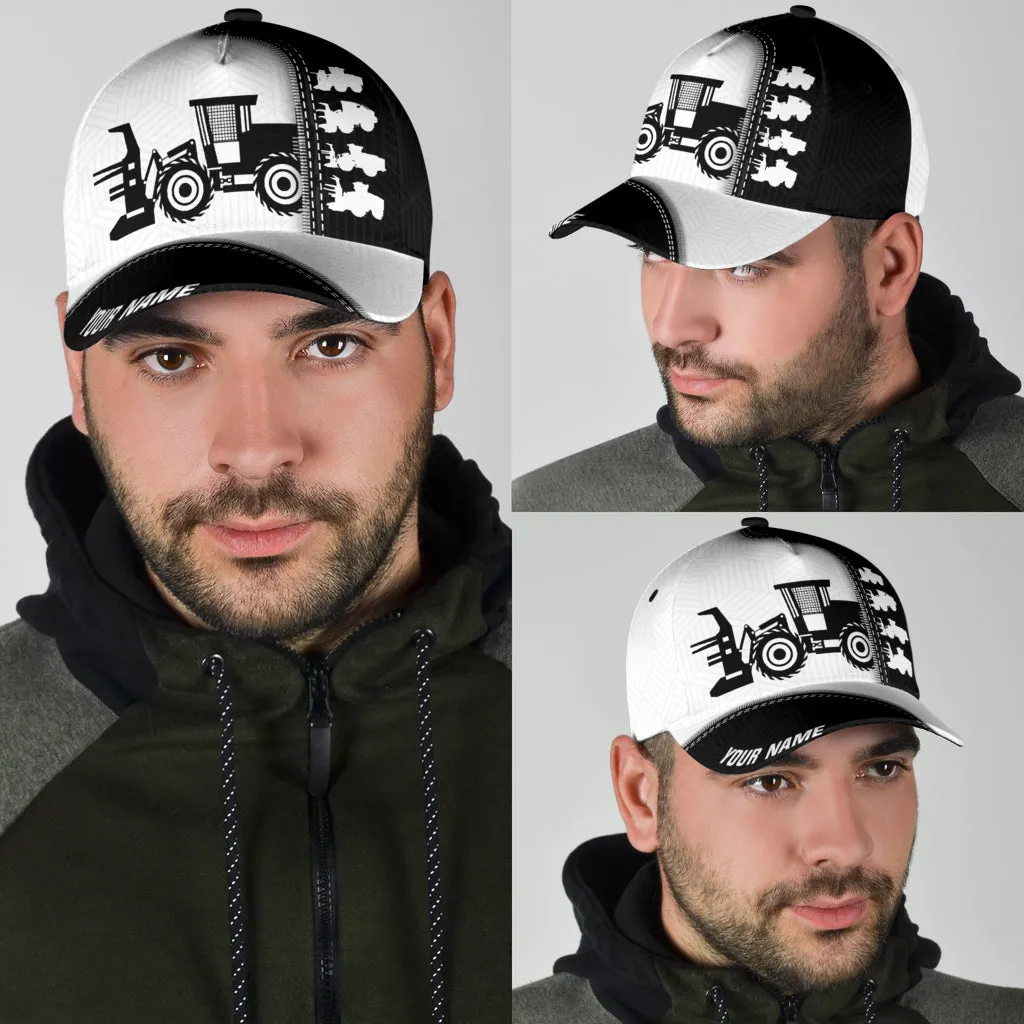 Personalized Wheel Feller Buncher Baseball Cap Hat For Men And Women, Wheel Feller Buncher Hat Cap