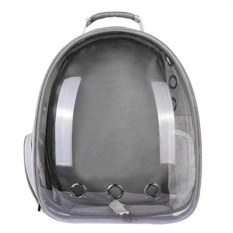 Pet Capsule Backpack: Clear Window, Ventilation, Convenience