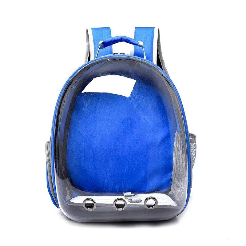 Pet Capsule Backpack: Clear Window, Ventilation, Convenience