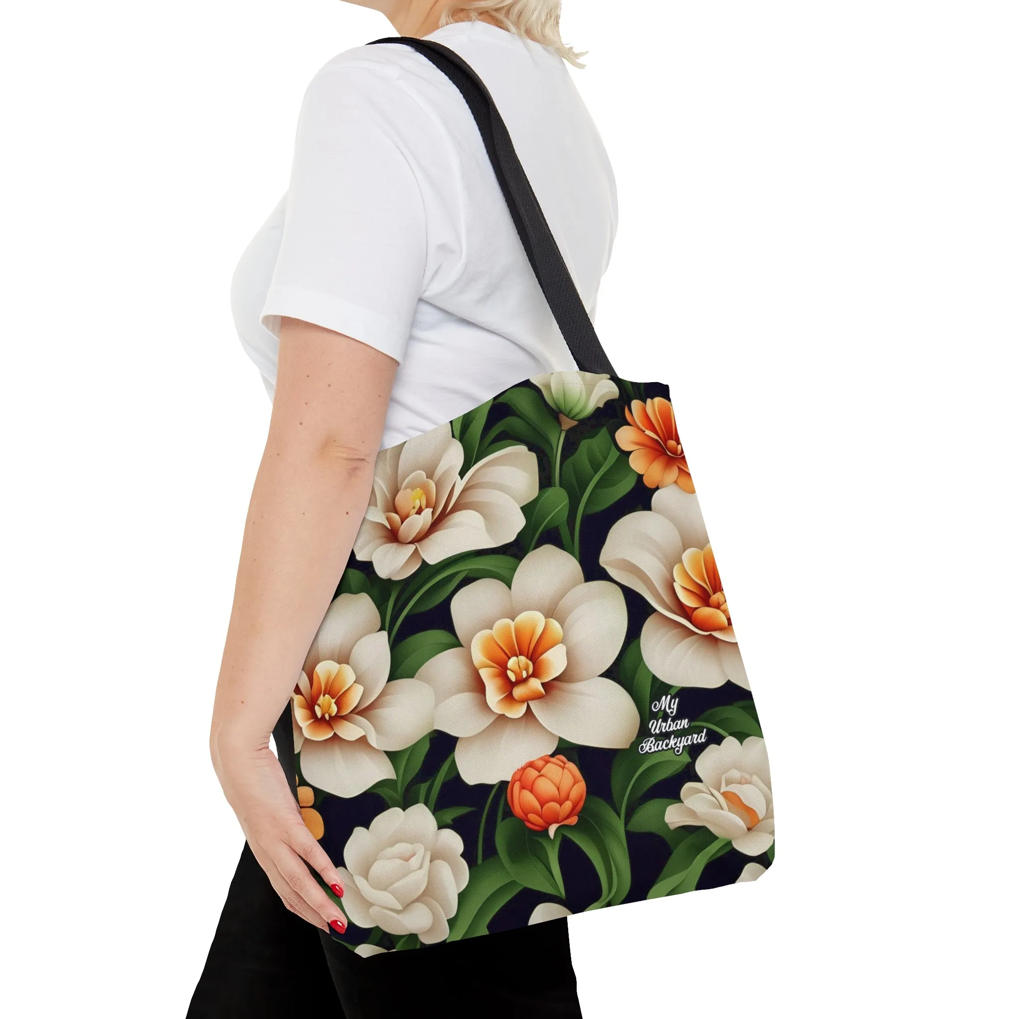 Pretty Flowers, Tote Bag for Everyday Use - Durable and Functional