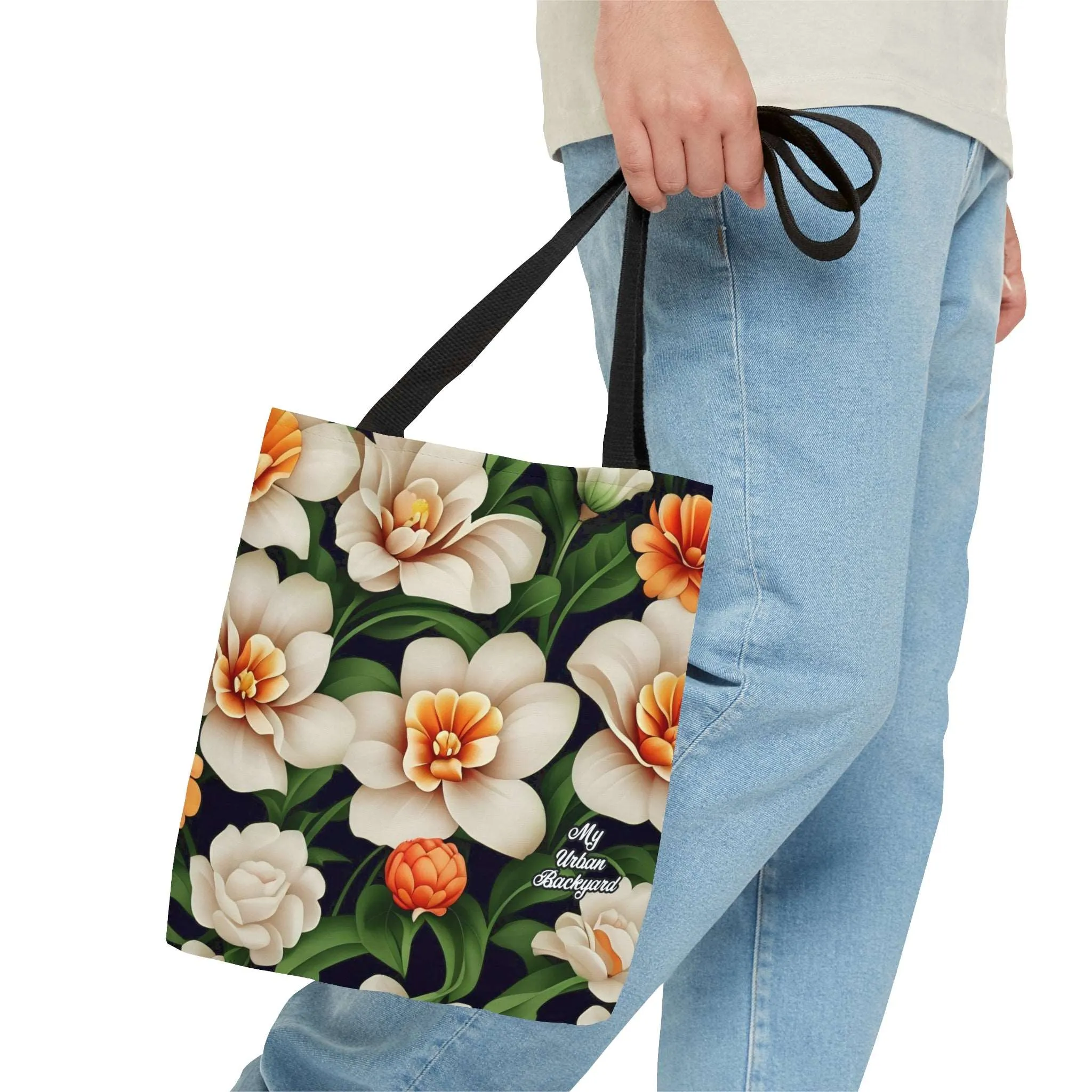 Pretty Flowers, Tote Bag for Everyday Use - Durable and Functional