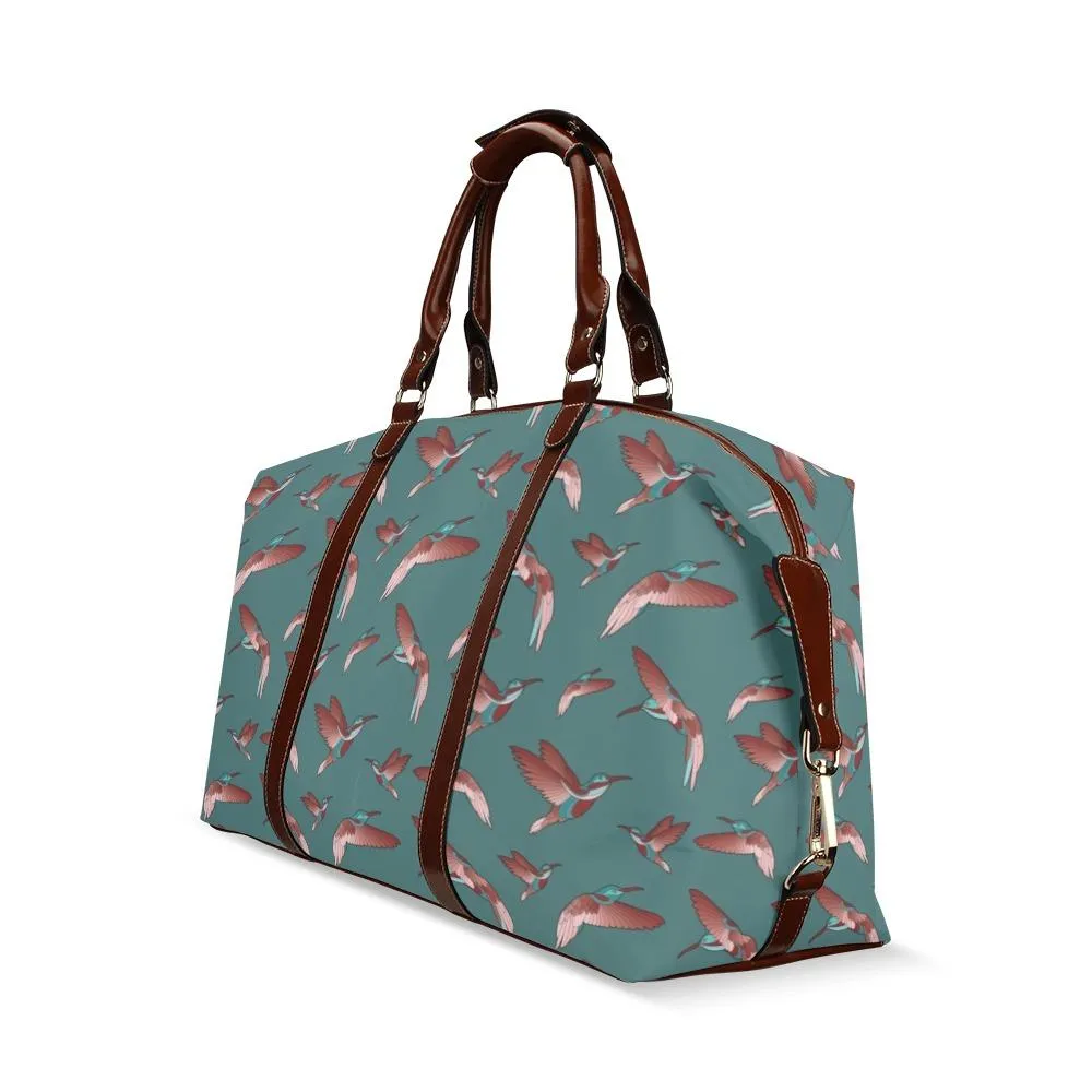 Red Swift Turquoise Classic Travel Bag