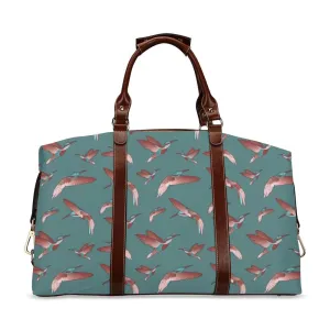 Red Swift Turquoise Classic Travel Bag