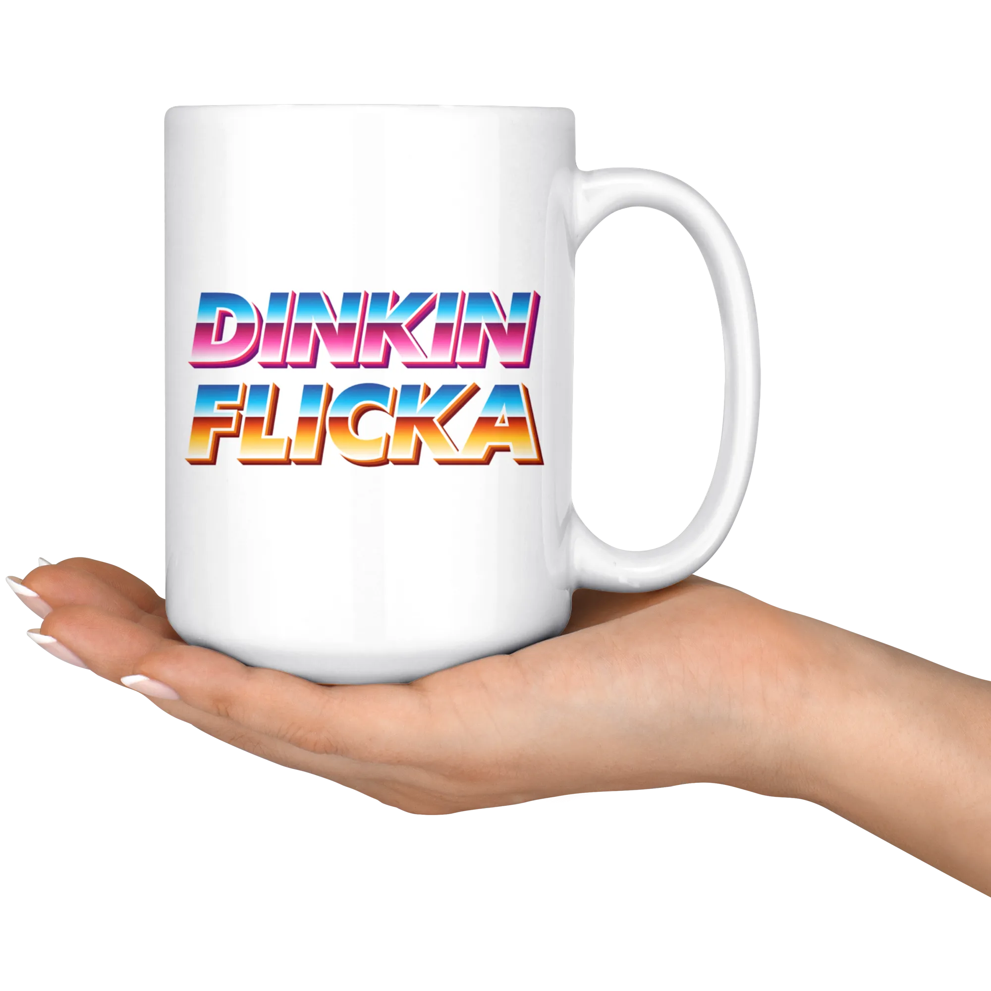 Retro Dinkin Flicka - Coffee Mug