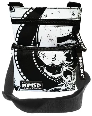 Rock Sax 'Five Fingered Death Punch' Cross Body Bag Official Band Merch