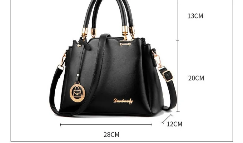 Style fashionable large-capacity mother bag texture light luxury women's bag high-end atmospheric shoulder handbag