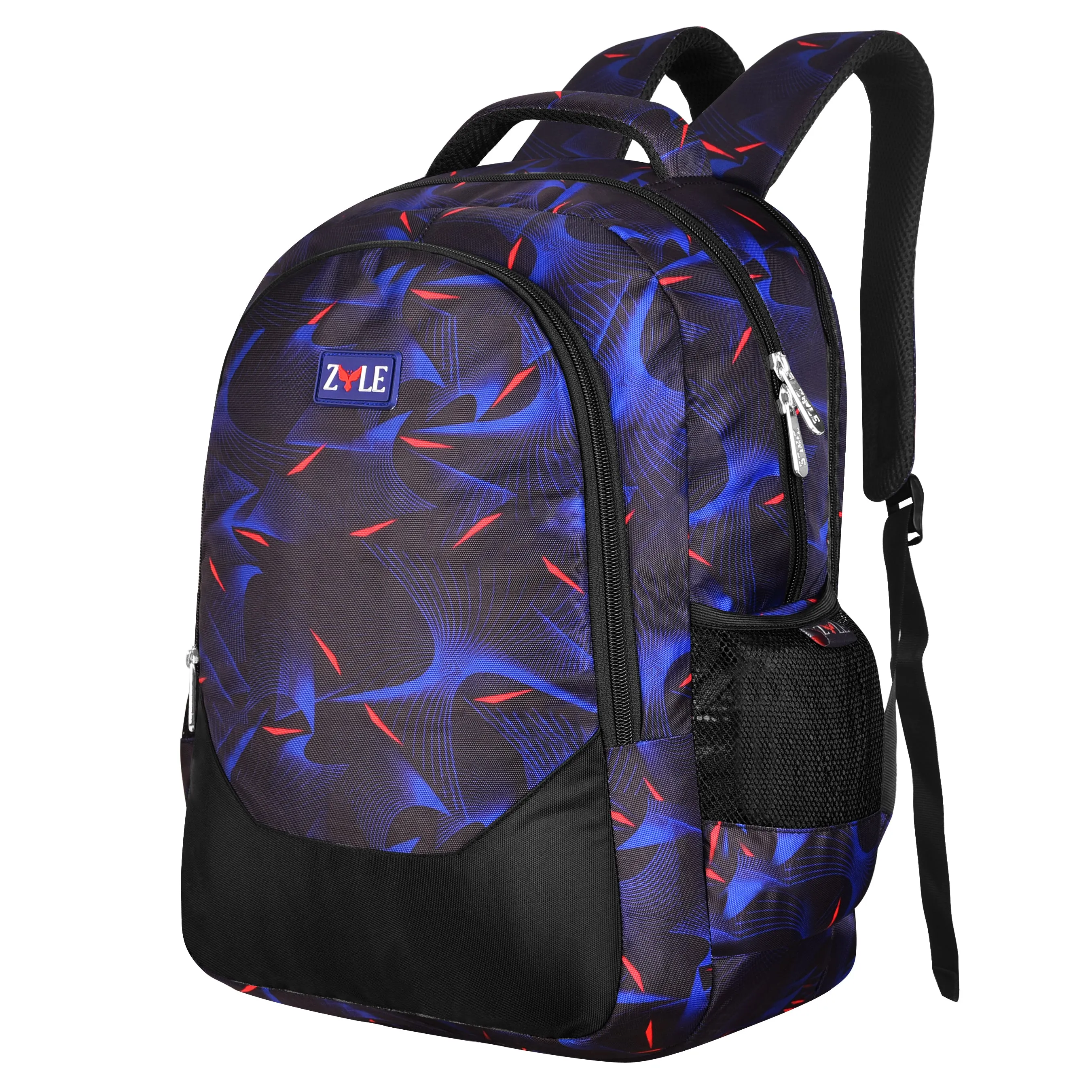 Stylish Backpack for College Online | ZYLE Bags Blue Red