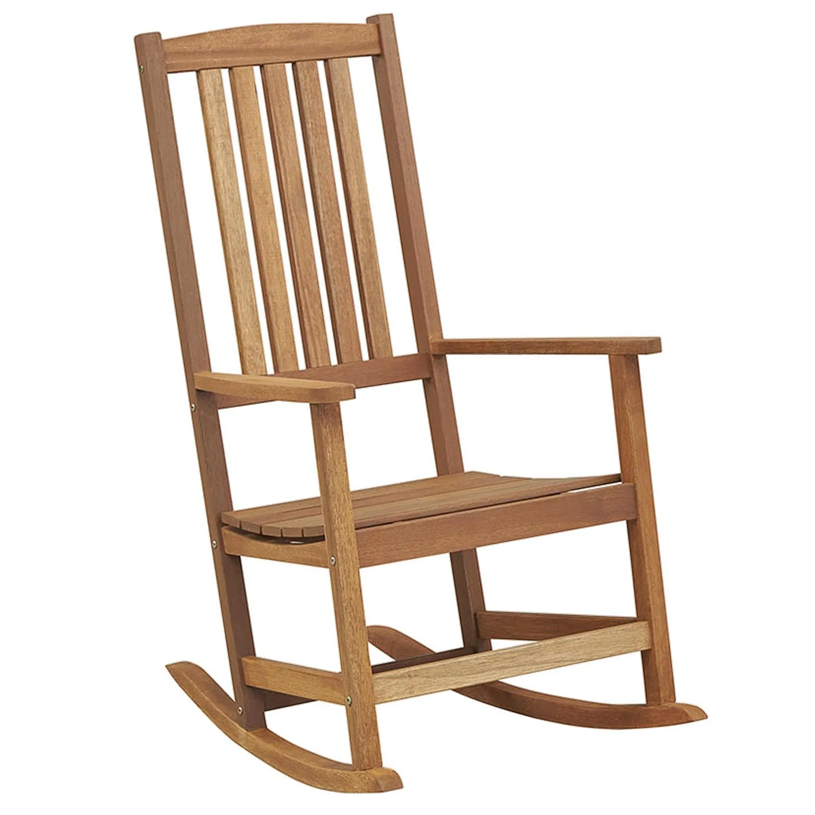 Tangkula Patio Rocking Chair, Ergonomic High-Back Outdoor Rocker with Smooth Rocking Base