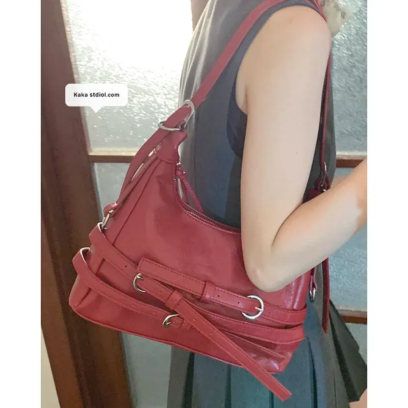 TAVIMART  -  Korea's Niche Underarm Bag for Women's 2024 New Fashion Elegant Stylish Women's Portable Bags