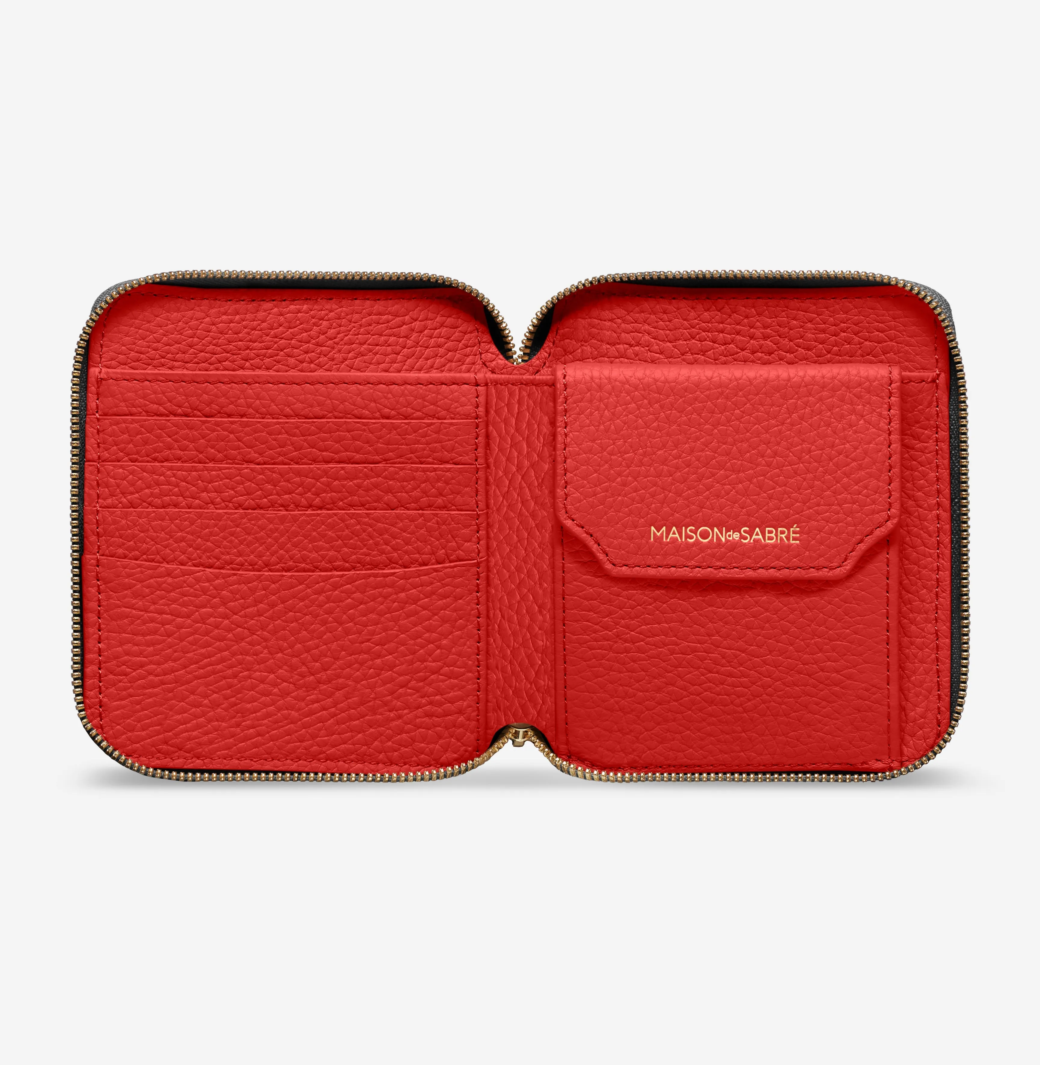 The Zip Around Wallet - Pomegranate Caviar