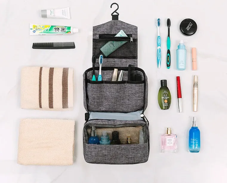 Toiletries Bag Portable Toiletries Storage Bag Hanging Cosmetic Bag Waterproof Storage Bag