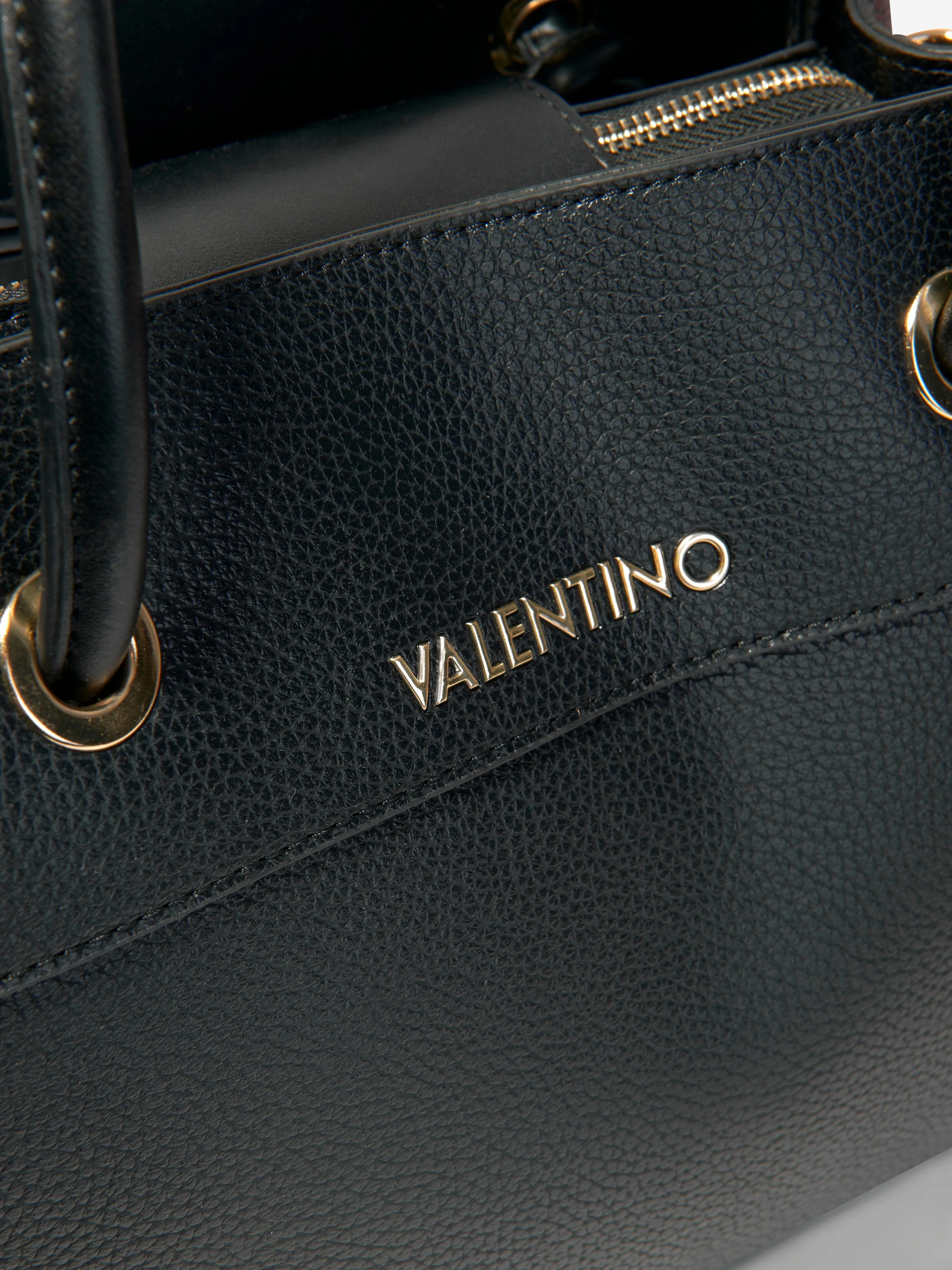 Valentino Girls Alexia Shopping Bag in Black (W:35cm)