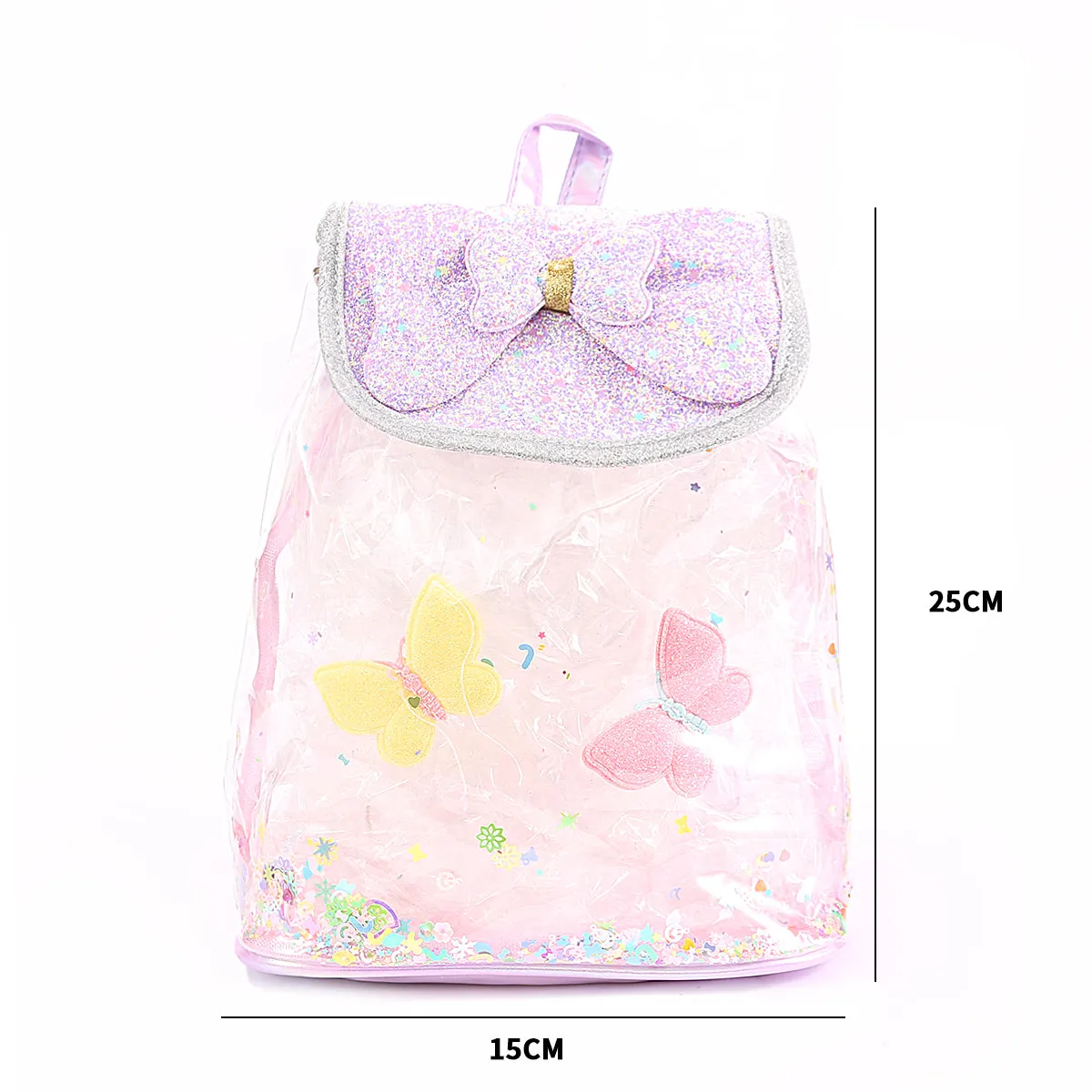 Versatile Butterfly Glitter Bow Bags.