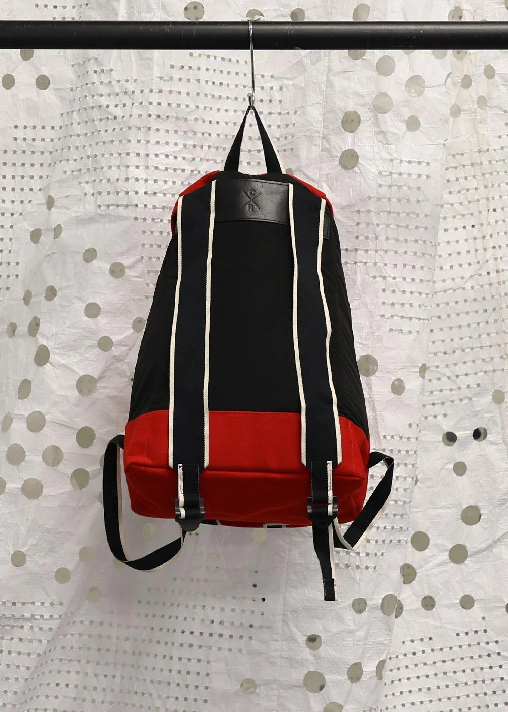 Wool Backpack Red