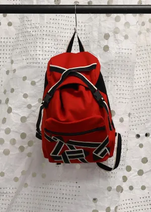 Wool Backpack Red